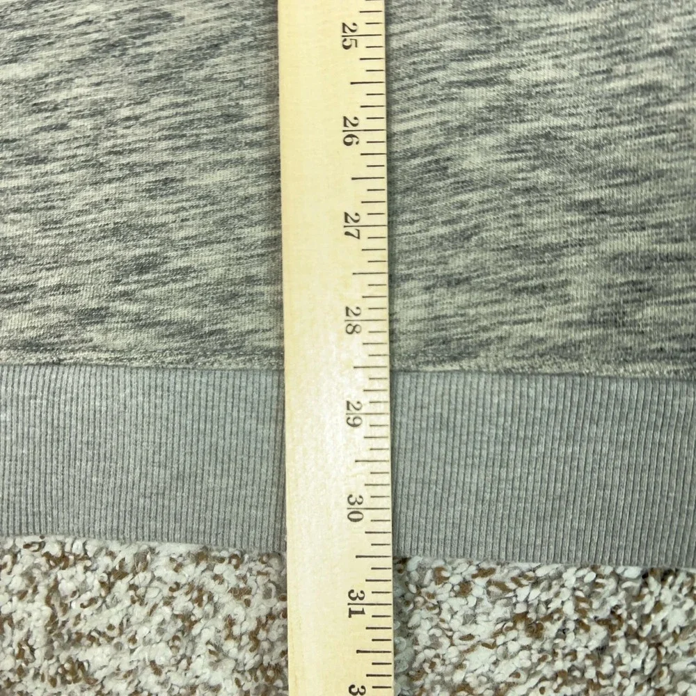 Duluth Trading Co Sweater Vest Mens 3XL Gray 1/4 Zip Mock Neck Knit Casual